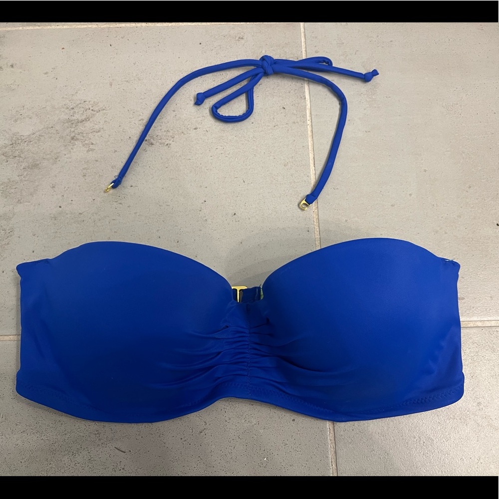 Victoria’s Secret Blue Swim Bandeau Top